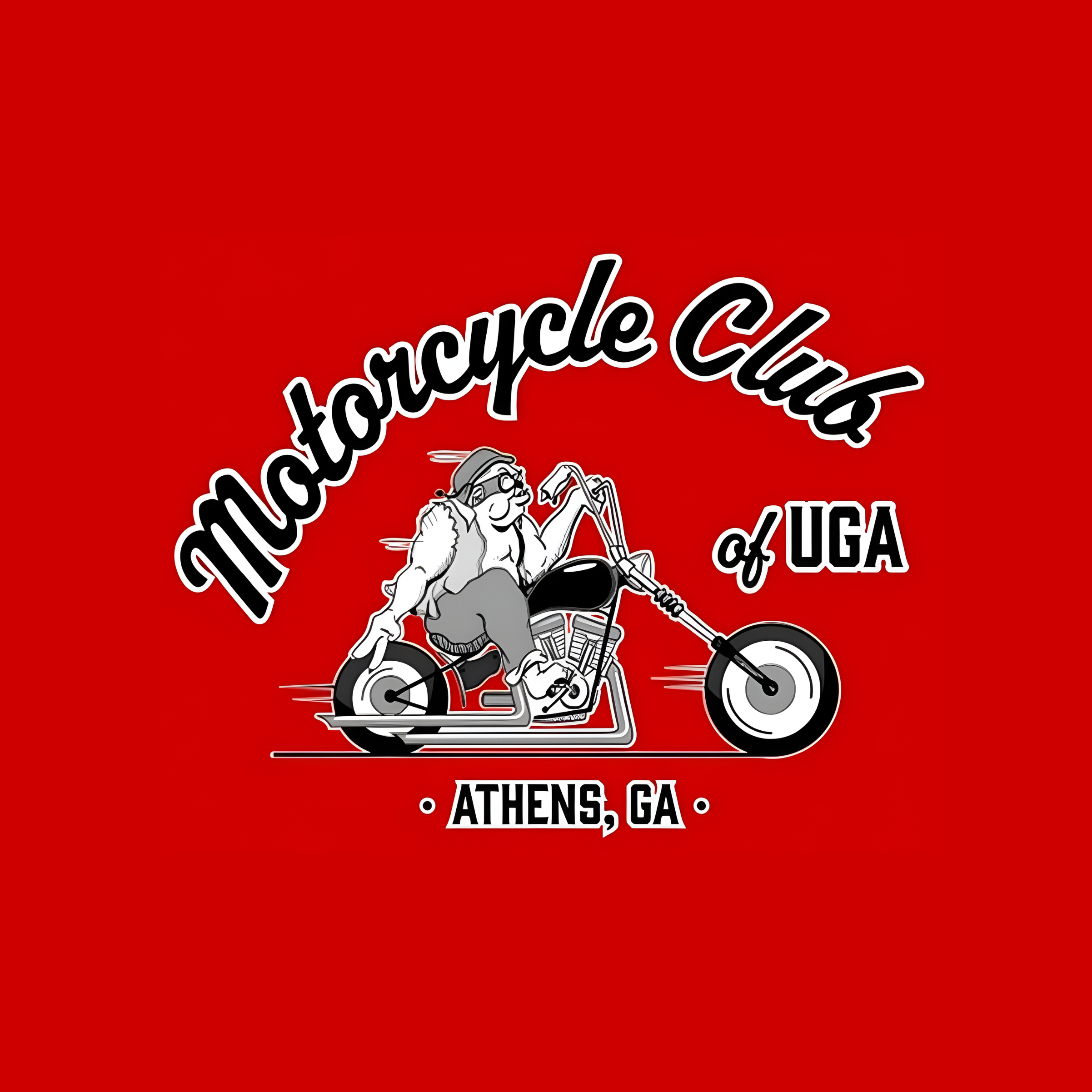 UGA Motorcycle Club Logo